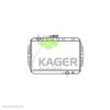 KAGER 31-0528 Radiator, engine cooling